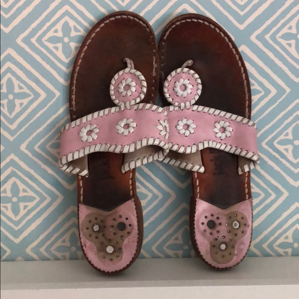 Light Pink Classic Jack Rogers (Worn)